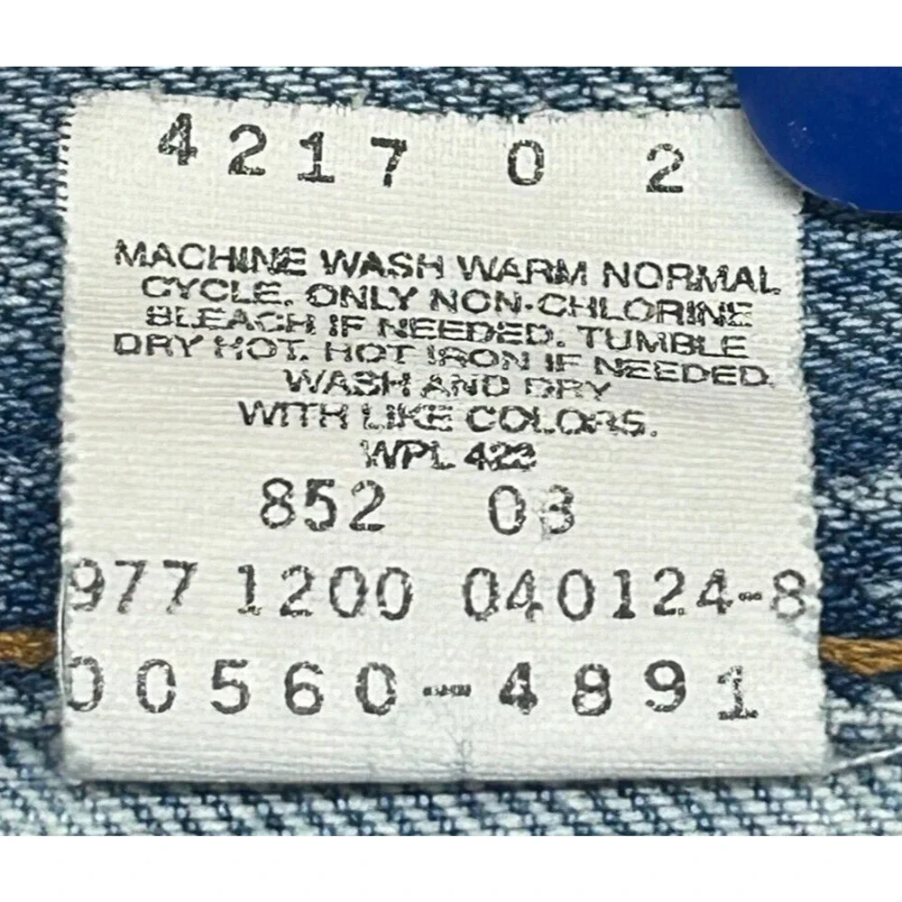 Vintage Levis‎ 560 Jeans Mens 40X32 Blue Distressed Actual 38X31 Loose Baggy Y2K